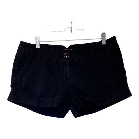 21 Brand Shorts Black, Cuffs, Pockets Size L - Picture 5 of 6